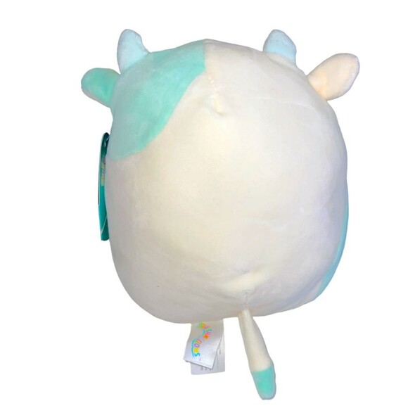 NEW Squishmallows 7.5” Belana Blue White Pink PASTEL plush CUTE cow Plush NWT - Picture 2 of 3
